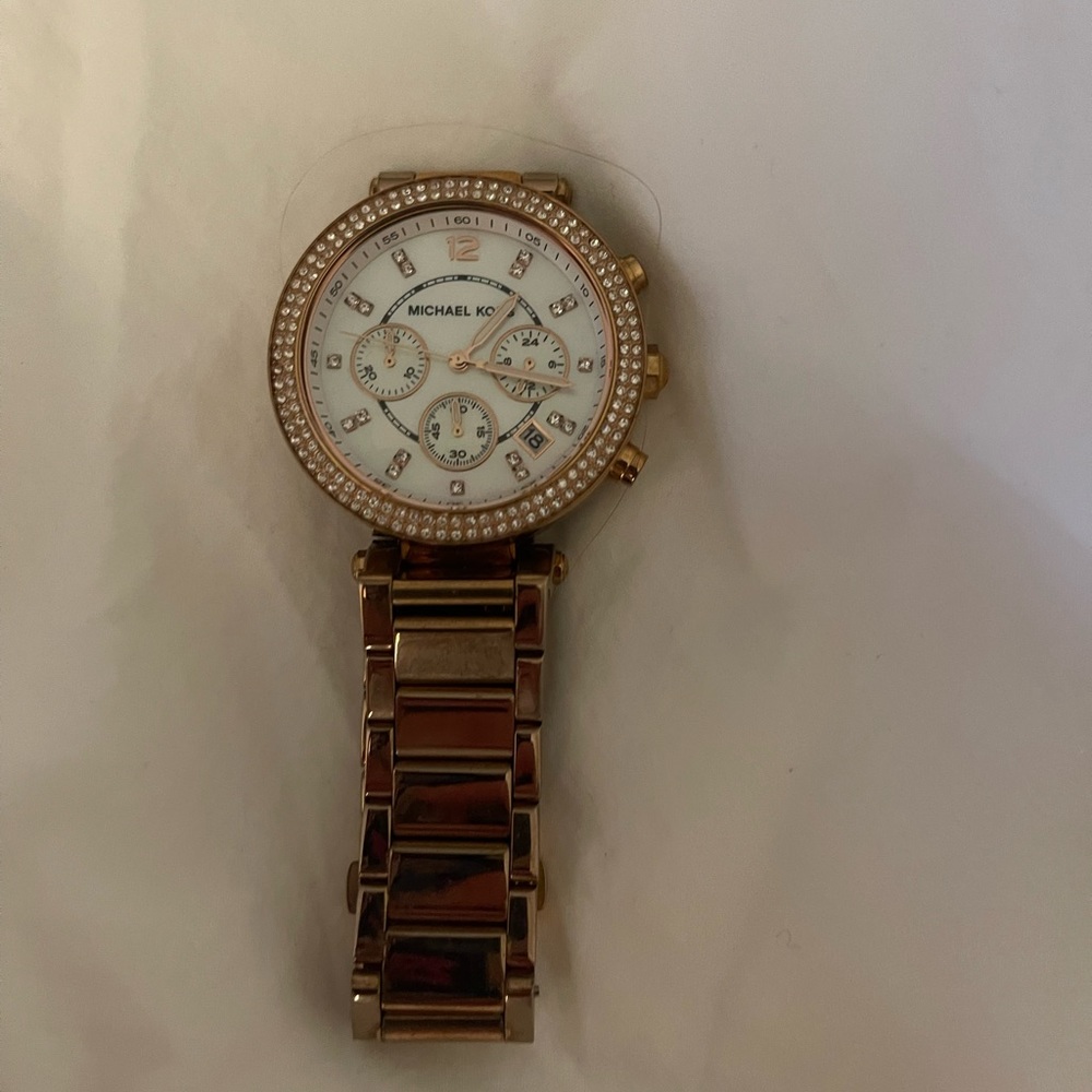 Rose gold Michael Korr's Watch
